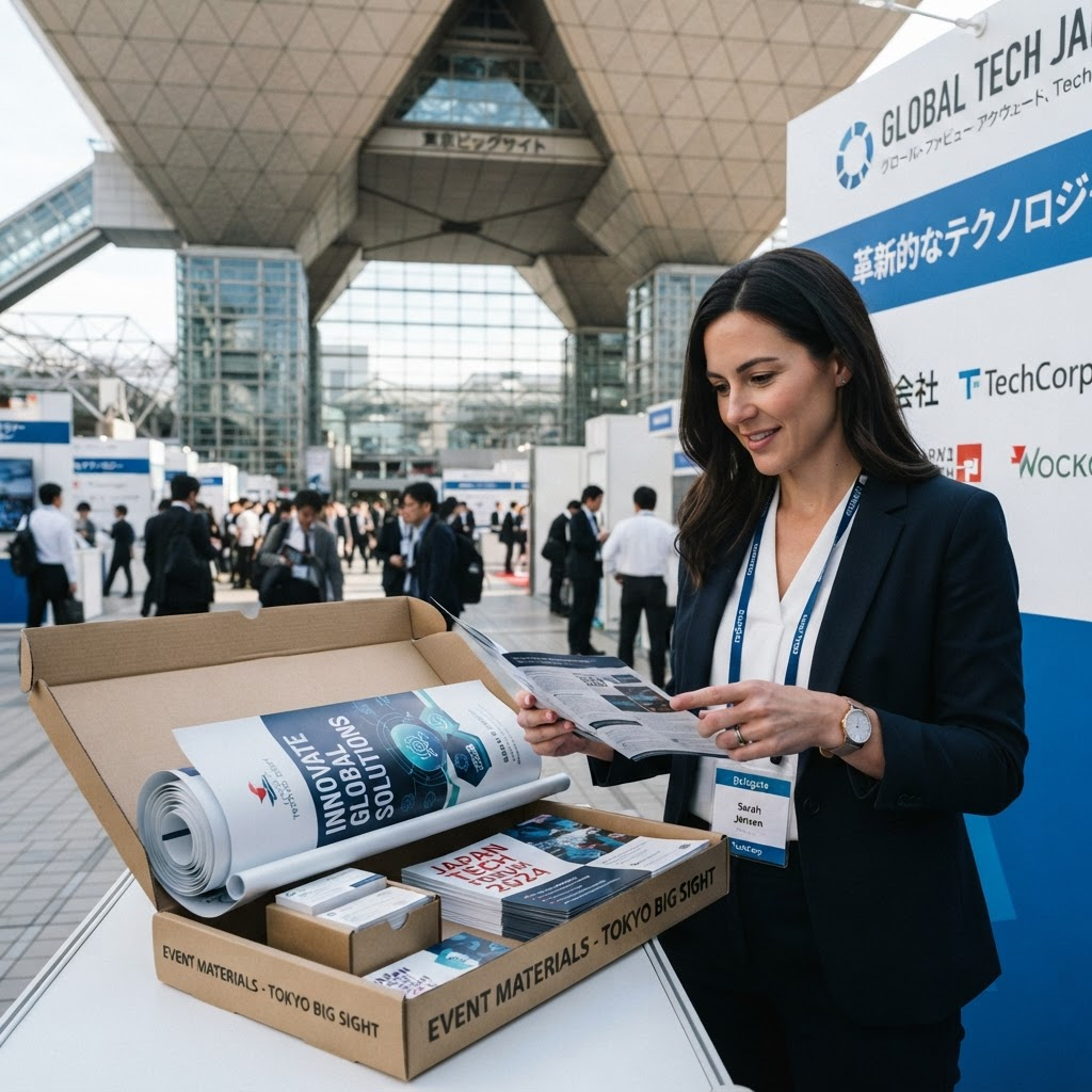 How to Arrange Printing in Japan Before You Arrive: A 2026 Guide for Overseas Exhibitors